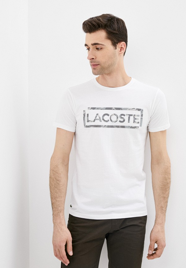 Футболка Lacoste цвет белый 