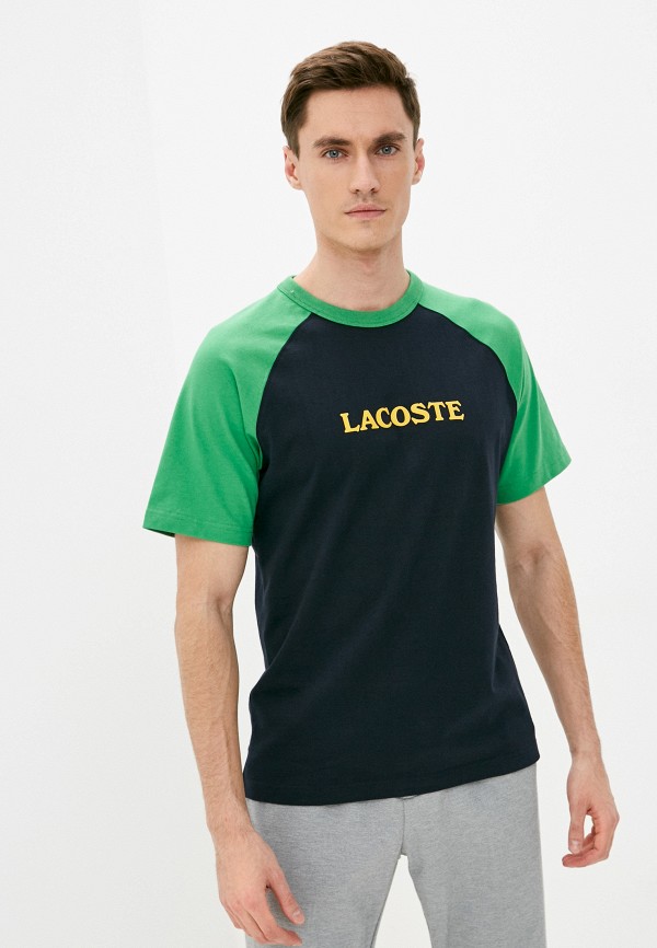 Футболка Lacoste цвет синий 