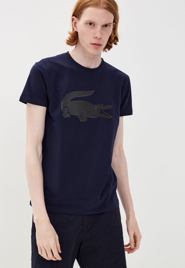 Футболка Lacoste цвет синий 