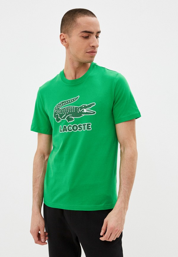 Футболка Lacoste цвет зеленый 