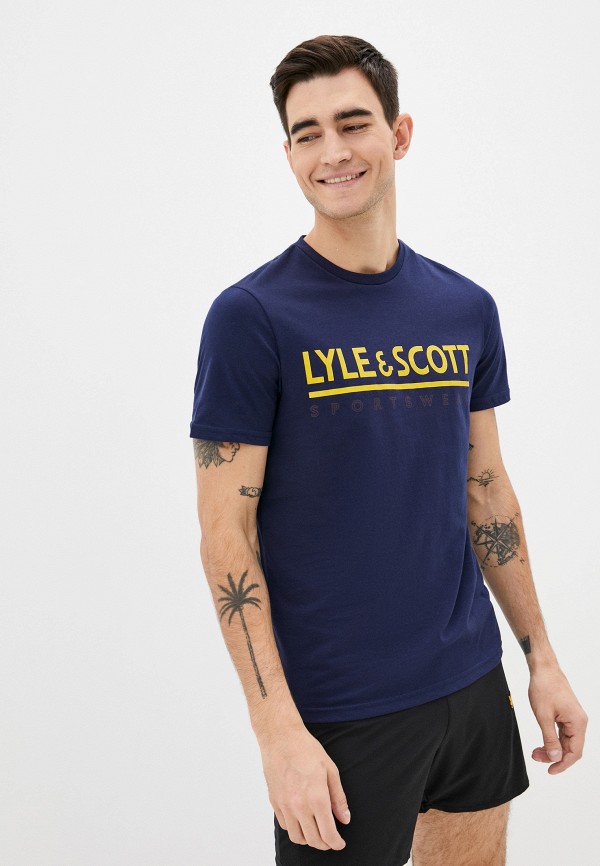 Футболка Lyle & Scott цвет синий 