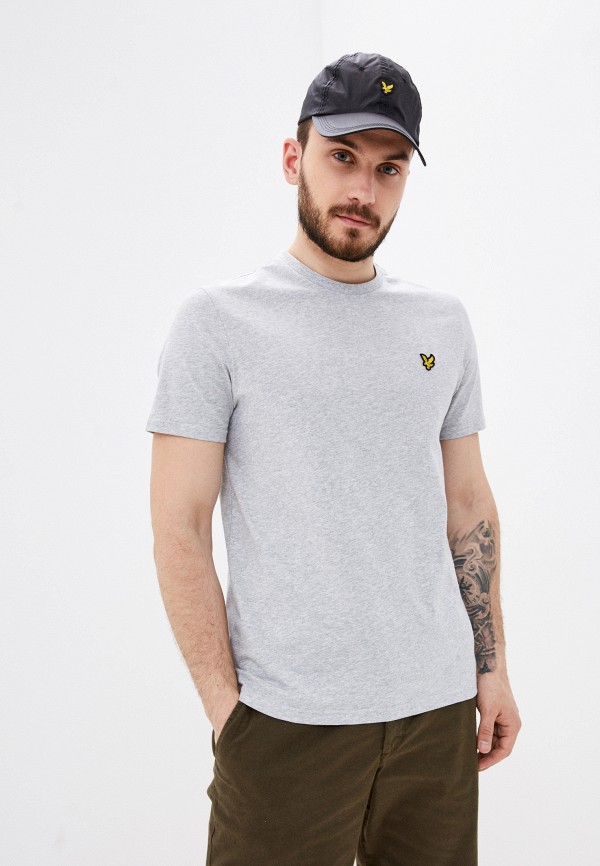 Футболка Lyle & Scott цвет серый 