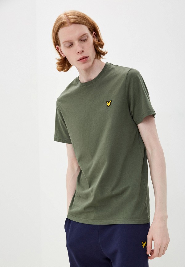 Футболка Lyle & Scott цвет хаки 