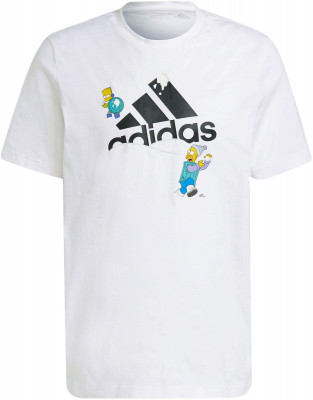 Футболка мужская adidas Simpsons Snowball Fight Graphic C8K4XF2WFK