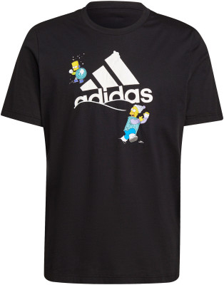 Футболка мужская adidas Simpsons Snowball Fight Graphic GQQNGHFXQY