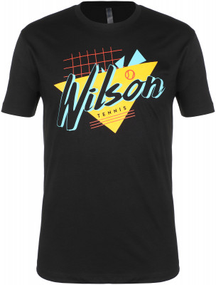 Футболка мужская Wilson Nostalgia Tech Tee LVR7B7G38I