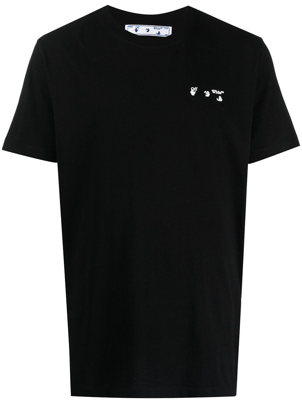 Off-White футболка с короткими рукавами и логотипом  OMAA027S21JER0031001