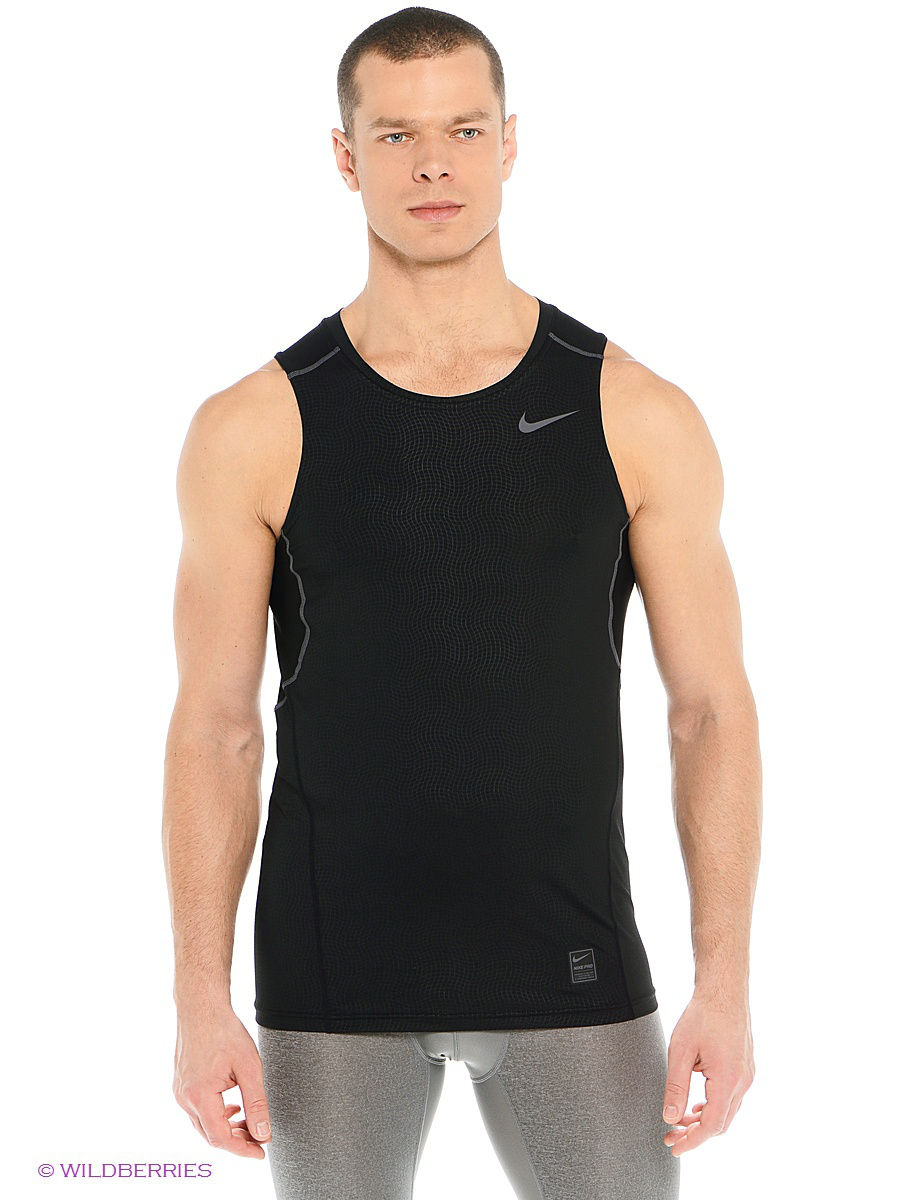 Мужской wildberries. Майка Nike Hypercool FTTD Tank. Nike Pro Dri Fit футболка без рукавов. Майка найк мужская без рукавов белая. Черная майка найк Fit.