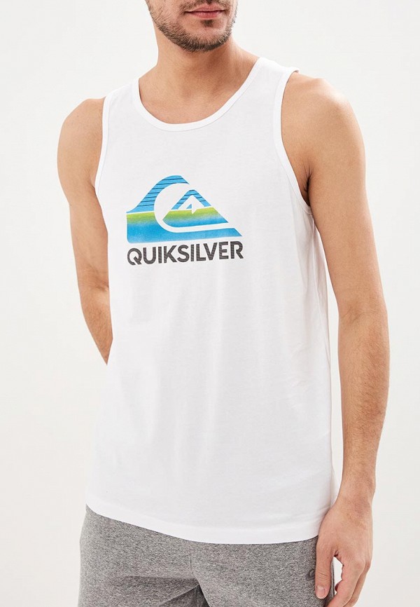 Quicksilver майка мужская. Майка Quicksilver белая. Quiksilver майка белая. Quicksilver футболка.