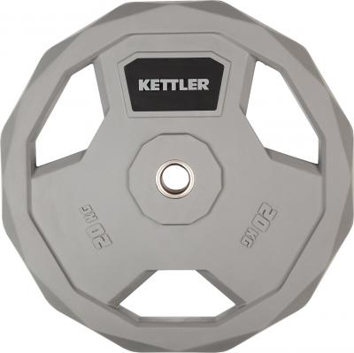 Блин стальной обрезиненный Kettler 20 кг PK-200