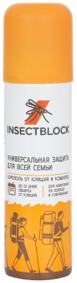 Аэрозоль от клещей и комаров Insectblock EIBOE005D2