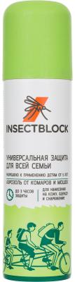 Аэрозоль от комаров и мошек Insectblock EIBOE001G2