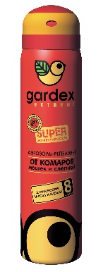 Аэрозоль-репеллент Gardex, 150 мл P150