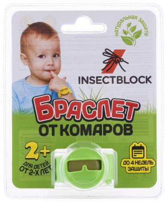 Браслет от комаров детский Insectblock EIBOE00272