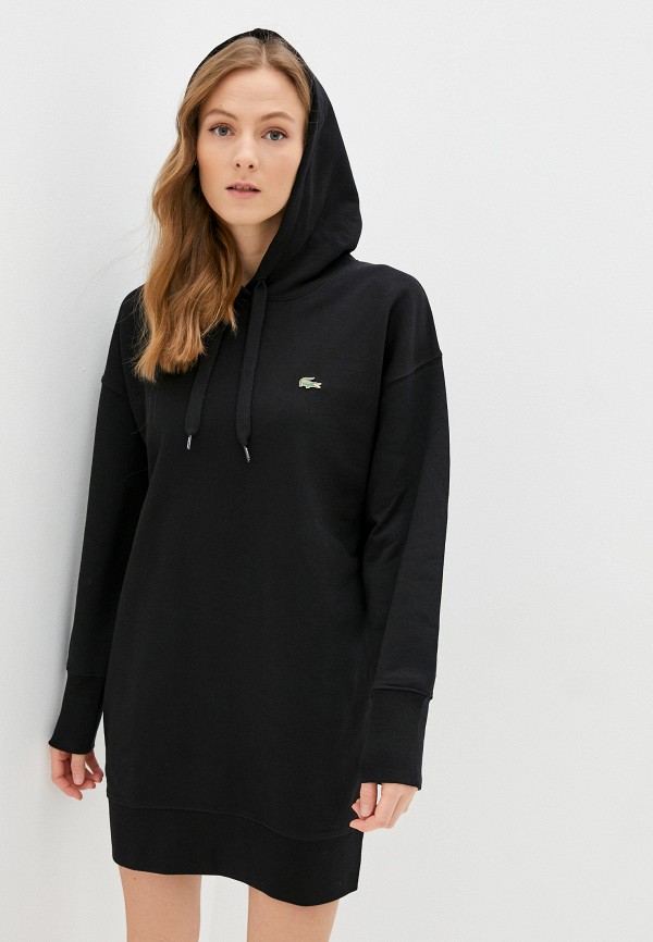 Платье Lacoste цвет черный 