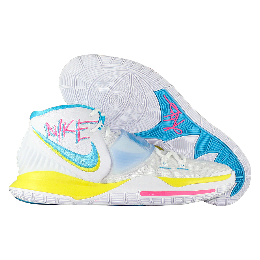 Баскетбольные кроссовки Nike Kyrie 6 "Neon Graffiti" BQ4630-101