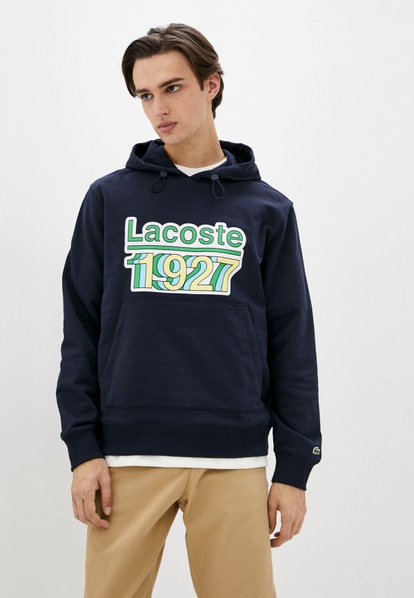 Худи Lacoste цвет синий 