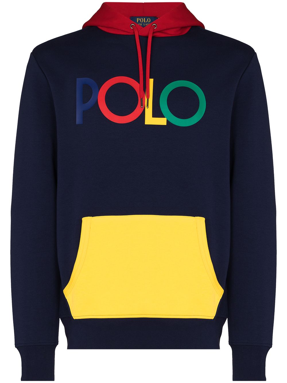 Polo Ralph Lauren худи в стиле колор-блок с логотипом  710842894001