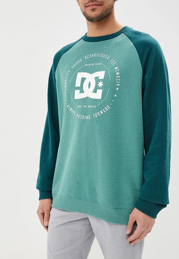 Зеленые мужские толстовки dc shoes