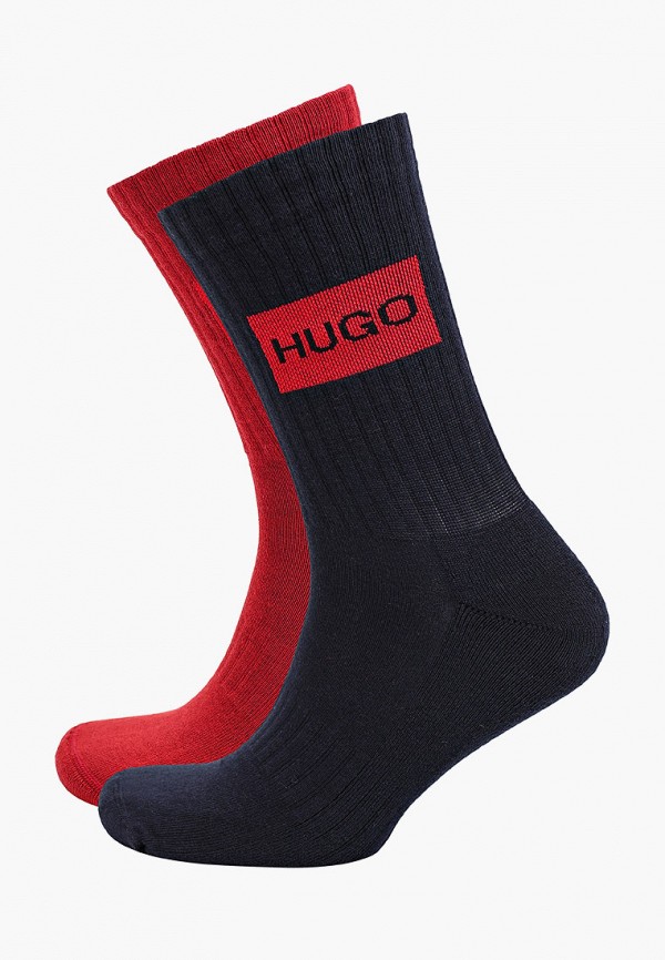Носки 2 пары Hugo цвет разноцветный 
