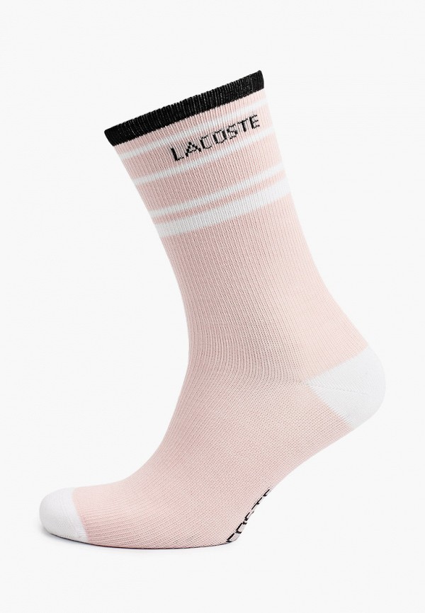 Носки Lacoste цвет розовый 