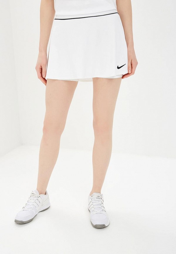 Белая юбка спортивная