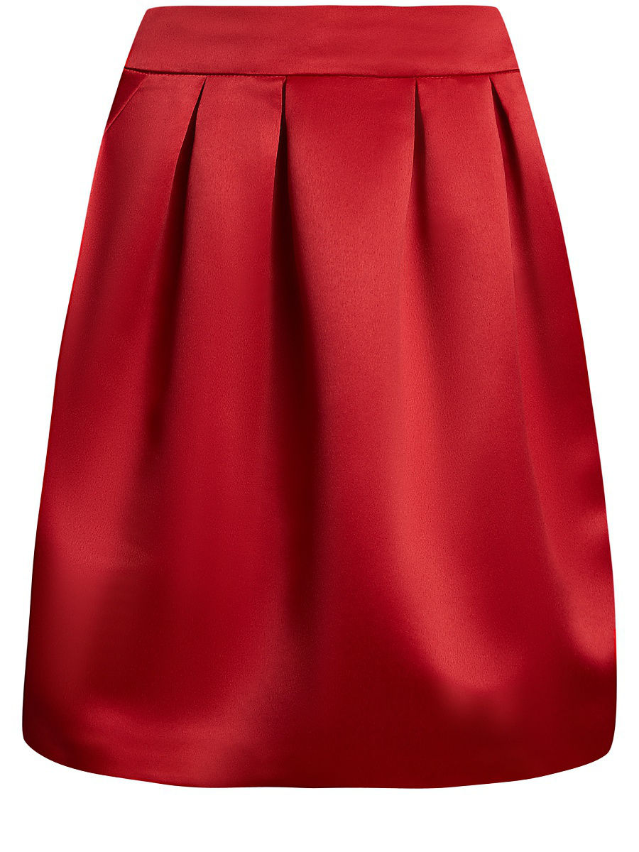 Фасоны красной юбки