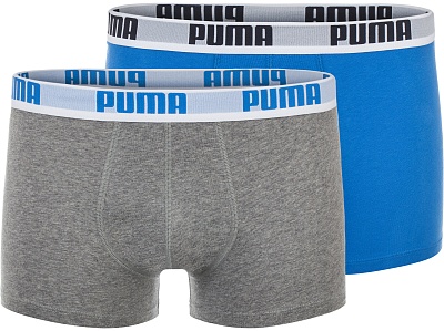 Трусы мужские Puma Basic Short Вoxer, 2 штуки 9070071-XL