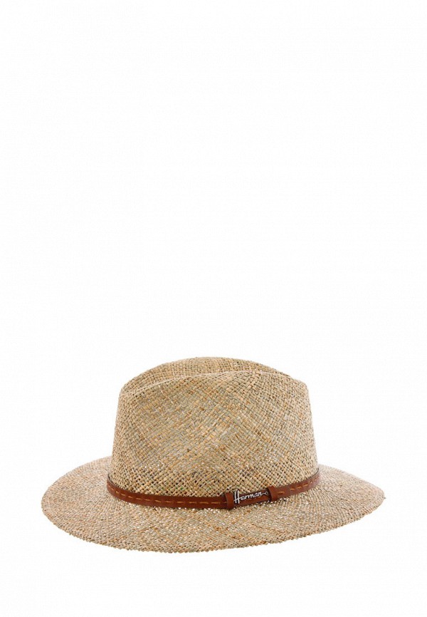 Шляпа Herman цвет бежевый 