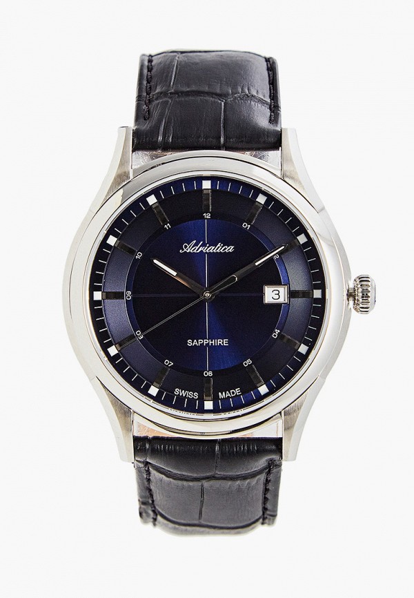 Часы Adriatica цвет синий 